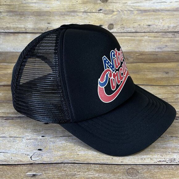 Sols Europe Black Graphic Trucker Hat Snapback One Size Black Nitro Circus - Picture 3 of 16